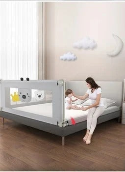 Baby Bed Rail Guard – Adjustable Safety Barrier for Toddlers and Kids