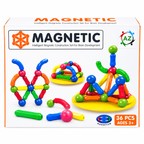 36 PCS Magnetic Construction Set for Kids – Creative Building & Educational Learning Toy, Ages 3+