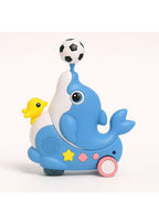 Musical Dolphin Bump & Go Toy with Lights and Sound