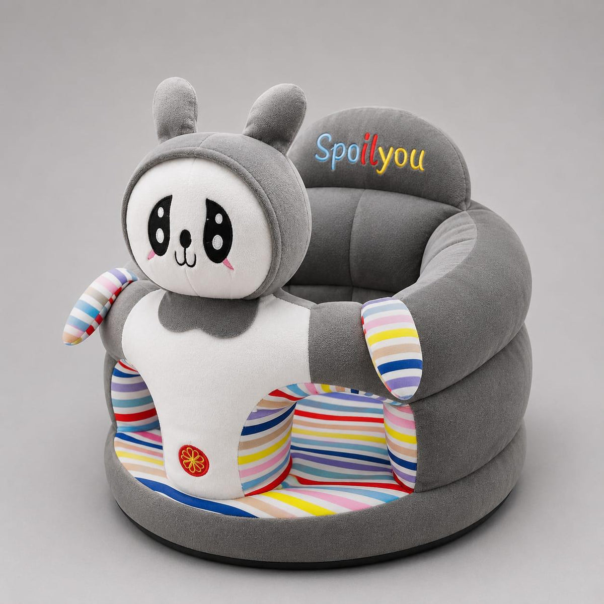 Plush Baby Support Seat with Character Design
