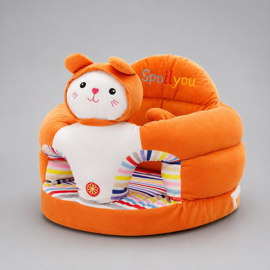 Plush Baby Support Seat with Character Design