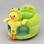 Plush Baby Support Seat with Character Design