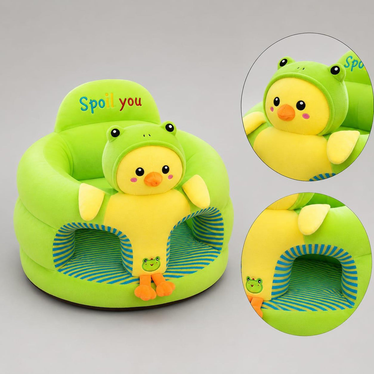 Plush Baby Support Seat with Character Design