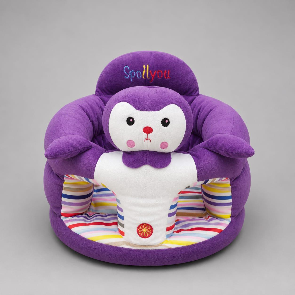 Plush Baby Support Seat with Character Design