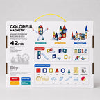 Colorful Magnetic Building Blocks STEM Construction Set