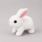 Interactive Plush Bunny Toy with Carrot