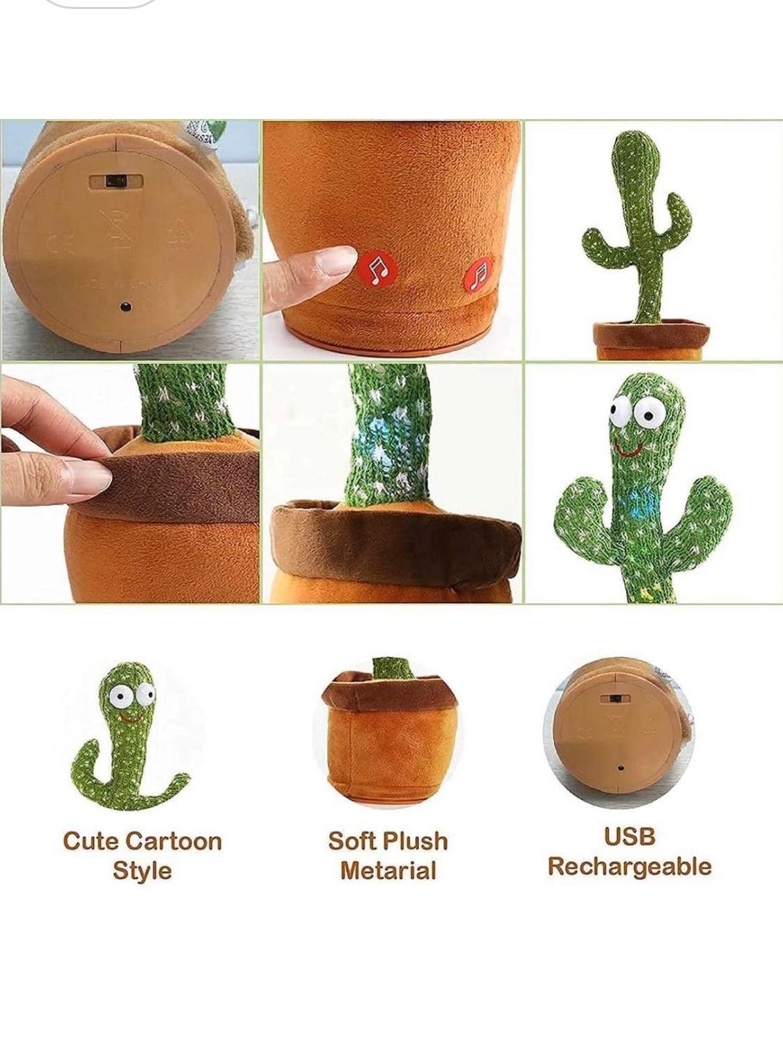 Dancing Cactus Toy