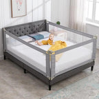 Baby Bed Rail Guard – Adjustable Safety Barrier for Toddlers and Kids